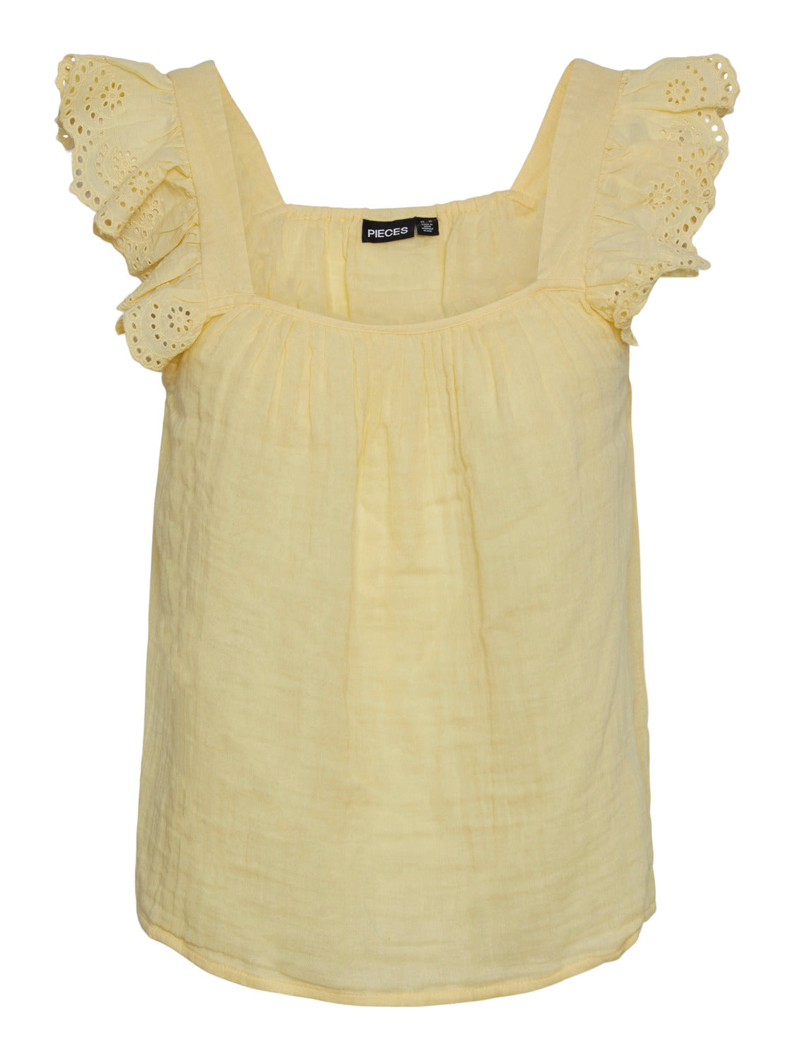 PCKIARA T-Shirts & Tops - Mellow Yellow